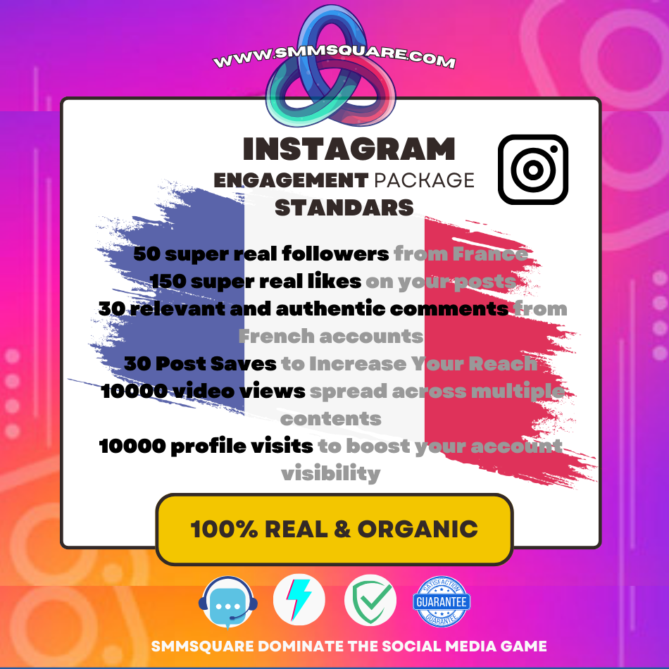 Instagram Engagement Standard - France 🇫🇷