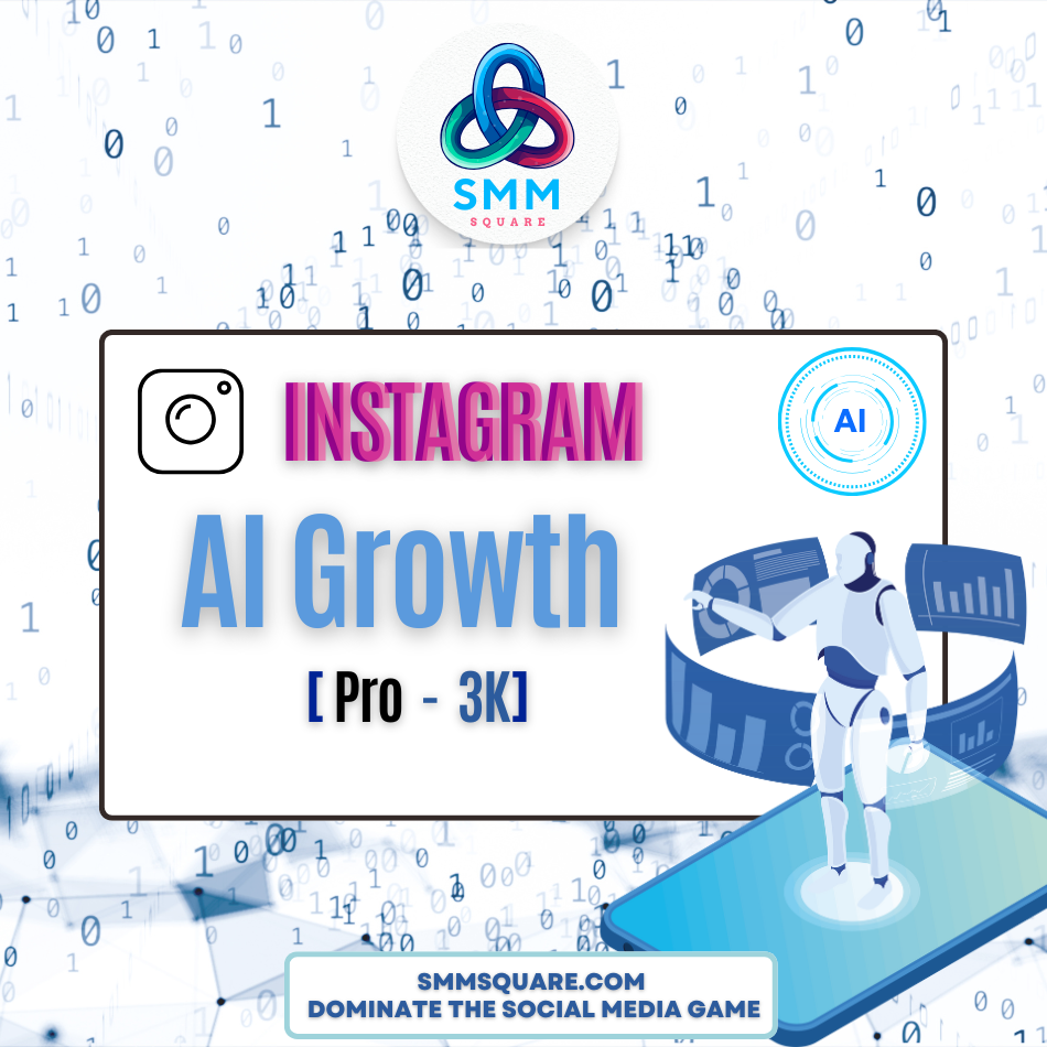 Instagram AI Growth 3K [PRO] 🇺🇸